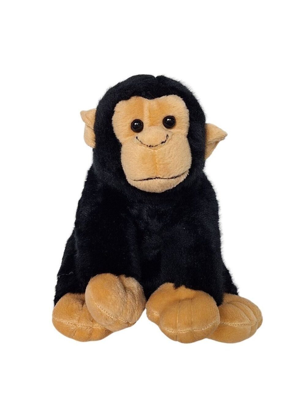 Wild Republic Black Chimpanzee Plush Stuffed Animal 9 Inch